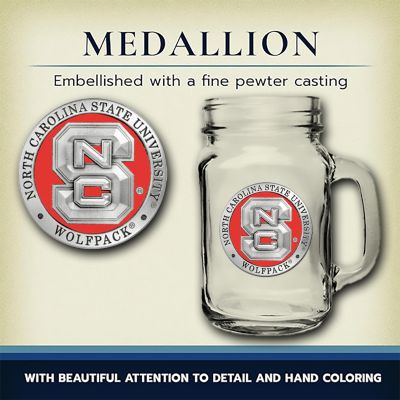 North Carolina State University Wolfpack Mason Jar Mug