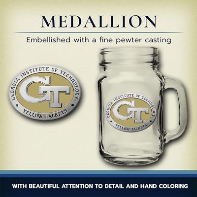 Georgia Tech Mason Jar Mug