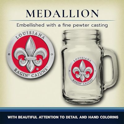 Louisiana Ragin' Cajuns Mason Jar Mug