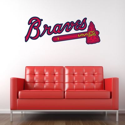Baseball Wall Decals - Baseball Team Logos - Atlanta Braves Logo