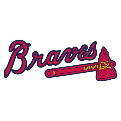 Baseball Wall Decals - Baseball Team Logos - Atlanta Braves Logo