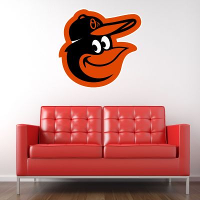 Baseball Wall Decals - Baseball Team Logos - Baltimore Orioles Cap Insignia