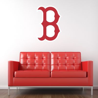 Baseball Wall Decals - Baseball Team Logos - Boston Red Sox Cap Insignia