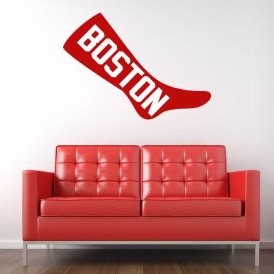 Baseball Wall Decals - Baseball Team Logos - Boston Red Sox 1908 Logo