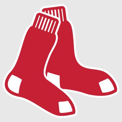 Baseball Wall Decals - Baseball Team Logos - Boston Hanging Red Sox