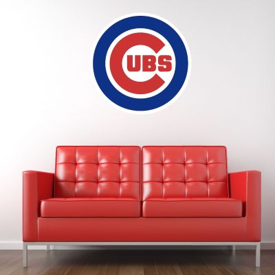 Baseball Wall Decals - Baseball Team Logos - Chicago Cubs Logo