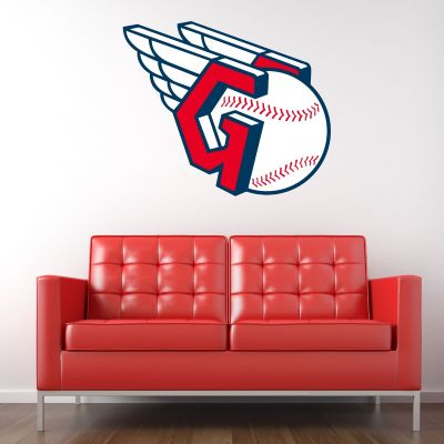 Baseball Wall Decals - Baseball Team Logos - Cleveland Guardians Winged G