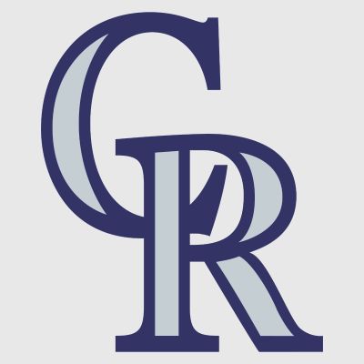 Baseball Wall Decals - Baseball Team Logos - Colorado Rockies