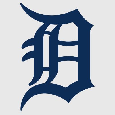 Baseball Wall Decals - Baseball Team Logos - Detroit Tigers Cap Insignia