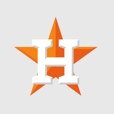 Baseball Wall Decals - Baseball Team Logos - Houston Astros Cap Insignia