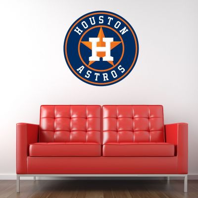 Baseball Wall Decals - Baseball Team Logos - Houston Astros Logo