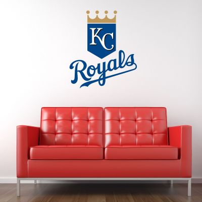Baseball Wall Decals - Baseball Team Logos - Kansas City Royals Logo