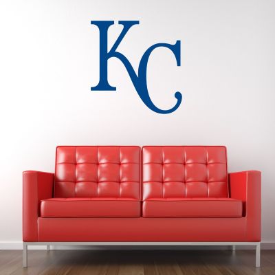 Baseball Wall Decals - Baseball Team Logos - Kansas City Royals Cap Insignia