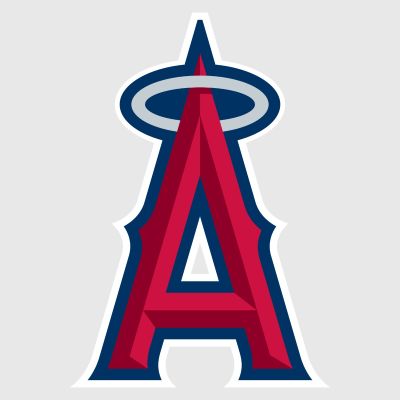 Baseball Wall Decals - Baseball Team Logos - Los Angeles Angels of Anaheim Cap Insignia