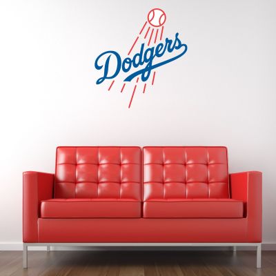 Baseball Wall Decals - Baseball Team Logos - Los Angeles Dodgers Logo