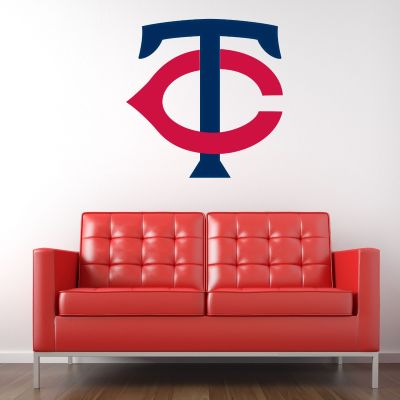 Baseball Wall Decals - Baseball Team Logos - Minnesota Twins Cap Insignia