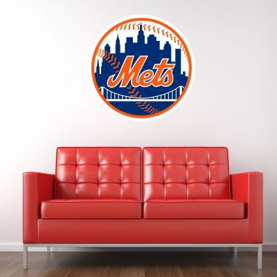 Baseball Wall Decals - Baseball Team Logos - New York Mets Logo