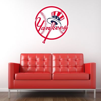 Baseball Wall Decals - Baseball Team Logos - New York Yankees Logo