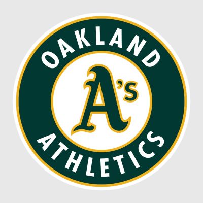 Baseball Wall Decals - Baseball Team Logos - Oakland A's Logo