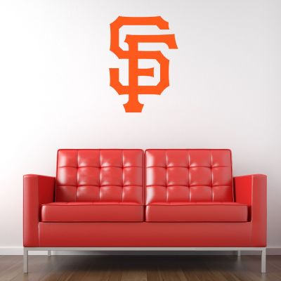 Baseball Wall Decals - Baseball Team Logos - San Francisco Giants Cap Insignia