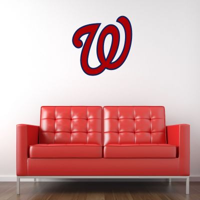 Baseball Wall Decals - Baseball Team Logos - Washington Nationals Cap Insignia