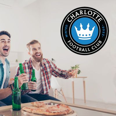 Soccer Wall Decals - Soccer Team Logos - Charlotte Football Club