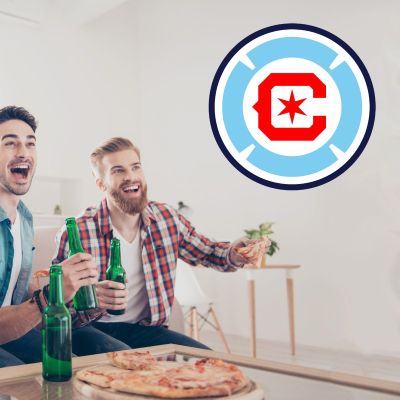 Soccer Wall Decals - Soccer Team Logos - Chicago Fire Football Club