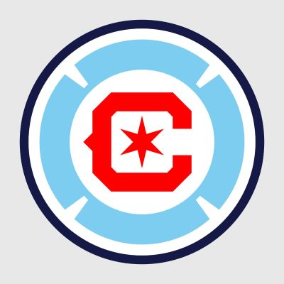 Soccer Wall Decals - Soccer Team Logos - Chicago Fire Football Club