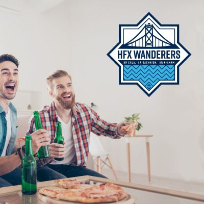 Soccer Wall Decals - Soccer Team Logos - HFX Wanderers 