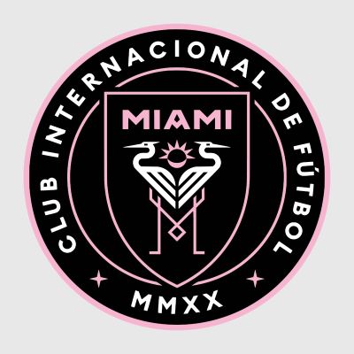 Soccer Wall Decals - Soccer Team Logos - Inter Miami CF