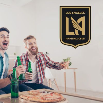 Soccer Wall Decals - Soccer Team Logos - Los Angeles Football Club