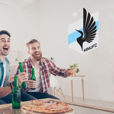 Soccer Wall Decals - Soccer Team Logos - Minnesota United Football Club