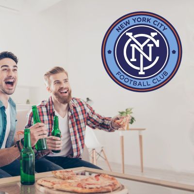 Soccer Wall Decals - Soccer Team Logos - New York City Football Club