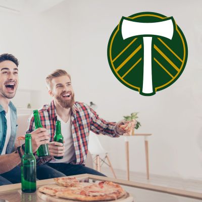 Soccer Wall Decals - Soccer Team Logos - Portland Timbers