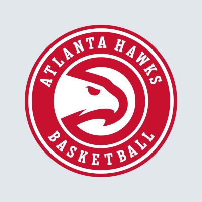 Basketball Wall Decals - Basketball Team Logos - Atlanta Hawks