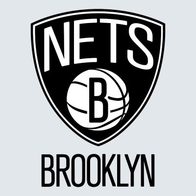 Basketball Wall Decals - Basketball Team Logos - Brooklyn Nets