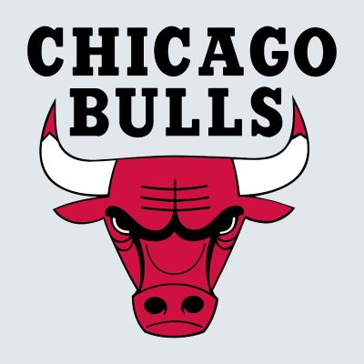 Basketball Wall Decals - Basketball Team Logos - Chicago Bulls