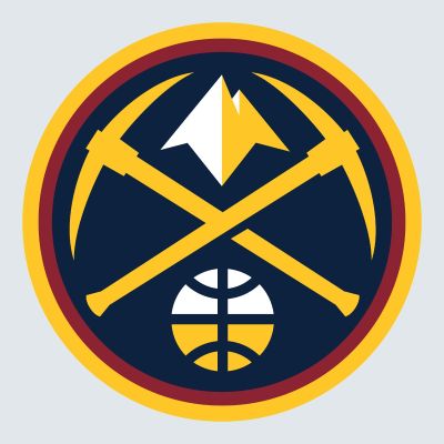 Basketball Wall Decals - Basketball Team Logos - Denver Nuggets