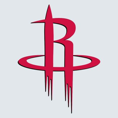 Basketball Wall Decals - Basketball Team Logos - Houston Rockets