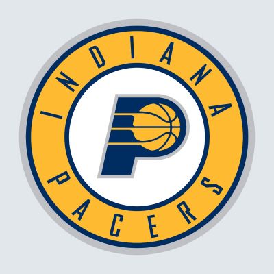 Basketball Wall Decals - Basketball Team Logos - Indiana Pacers
