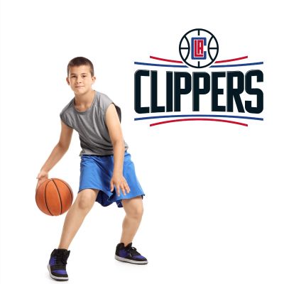 Basketball Wall Decals - Basketball Team Logos - LA Clippers