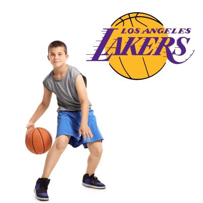 Basketball Wall Decals - Basketball Team Logos - Los Angeles Lakers