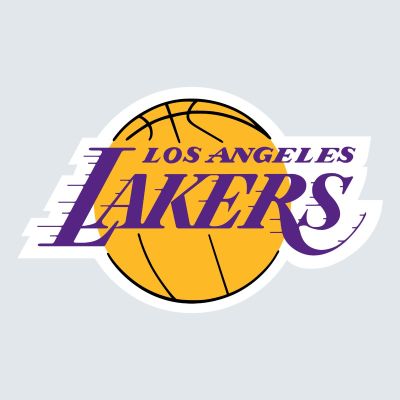 Basketball Wall Decals - Basketball Team Logos - Los Angeles Lakers