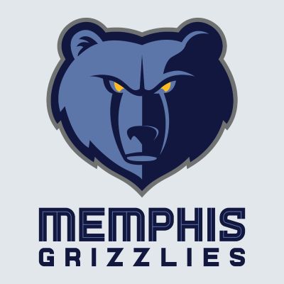 Basketball Wall Decals - Basketball Team Logos - Memphis Grizzlies
