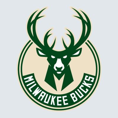 Basketball Wall Decals - Basketball Team Logos - Milwaukee Bucks