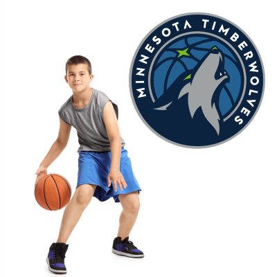 Basketball Wall Decals - Basketball Team Logos - Minnesota Timberwolves