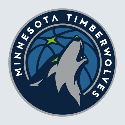 Basketball Wall Decals - Basketball Team Logos - Minnesota Timberwolves