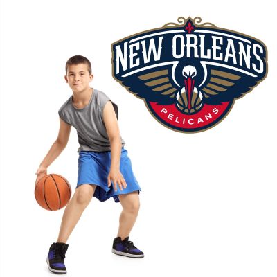 Basketball Wall Decals - Basketball Team Logos - New Orleans Pelicans
