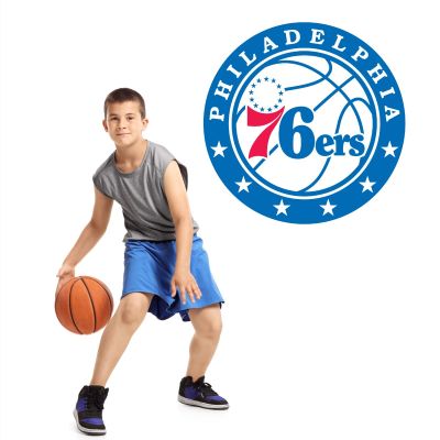 Basketball Wall Decals - Basketball Team Logos - Philadelphia 76ers