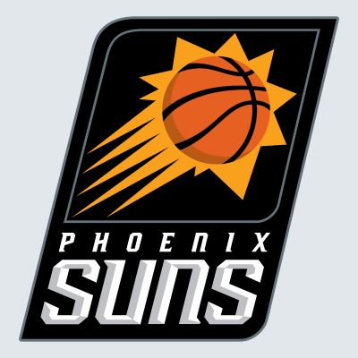 Basketball Wall Decals - Basketball Team Logos - Phoenix Suns